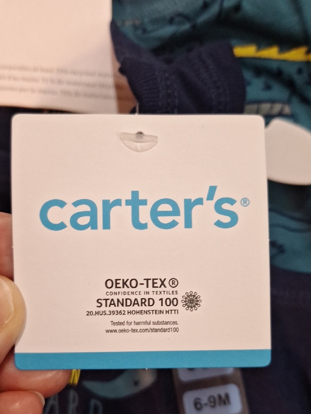 NWT Carters Boy Rompers - Picture 7 of 8